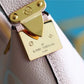 LV Neverfull MM Monogram Canvas Rose Pink For Women,  Shoulder and Crossbody Bags 9.4in/24cm LV