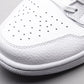 BL - AJ1 Pure white lychee pattern