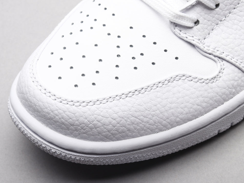 BL - AJ1 Pure white lychee pattern
