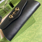 gg Horsebit 1955 Small Bag Black For Women 10.2in/26cm 677286 18YSX 1060
