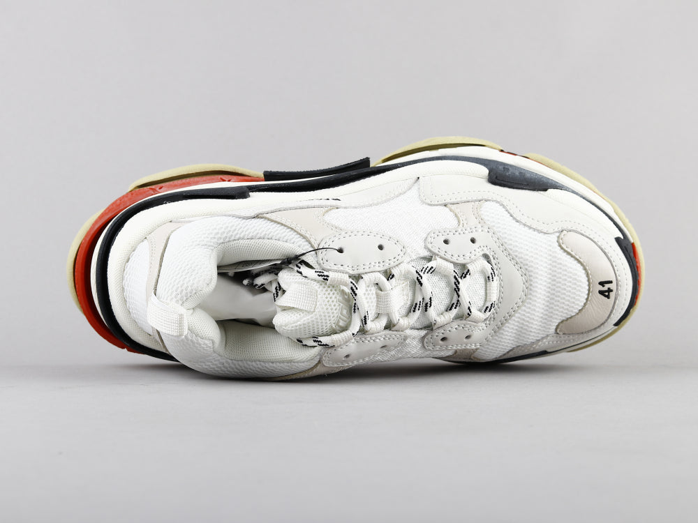 BL - Bla Triple S White Red Sneaker