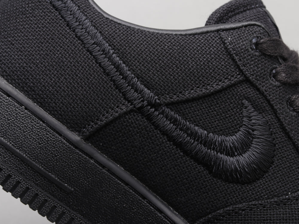 BL - Stussy x AF1 Pure Black