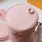 LV Papillon BB Monogram Empreinte Bouton De Rose Pink For Women, Women’s Handbags, Shoulder And Crossbody Bags 7.9in/20cm LV M45707