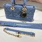 DI Lady D-Joy Bag Blue, For Women, Women’s Handbags 26cm/10in CD M0540WTJA_M928
