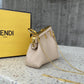 FI Nano First Charm Beige Bag For Woman 10cm/4in