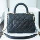 Chanel Classic Mini Flapbag Top Handle Black For Women 7.5in/19cm