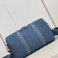 LV City Keepall Aerogram Blue For Men, Bags, Shoulder And Crossbody Bags 10.6in/27cm LV