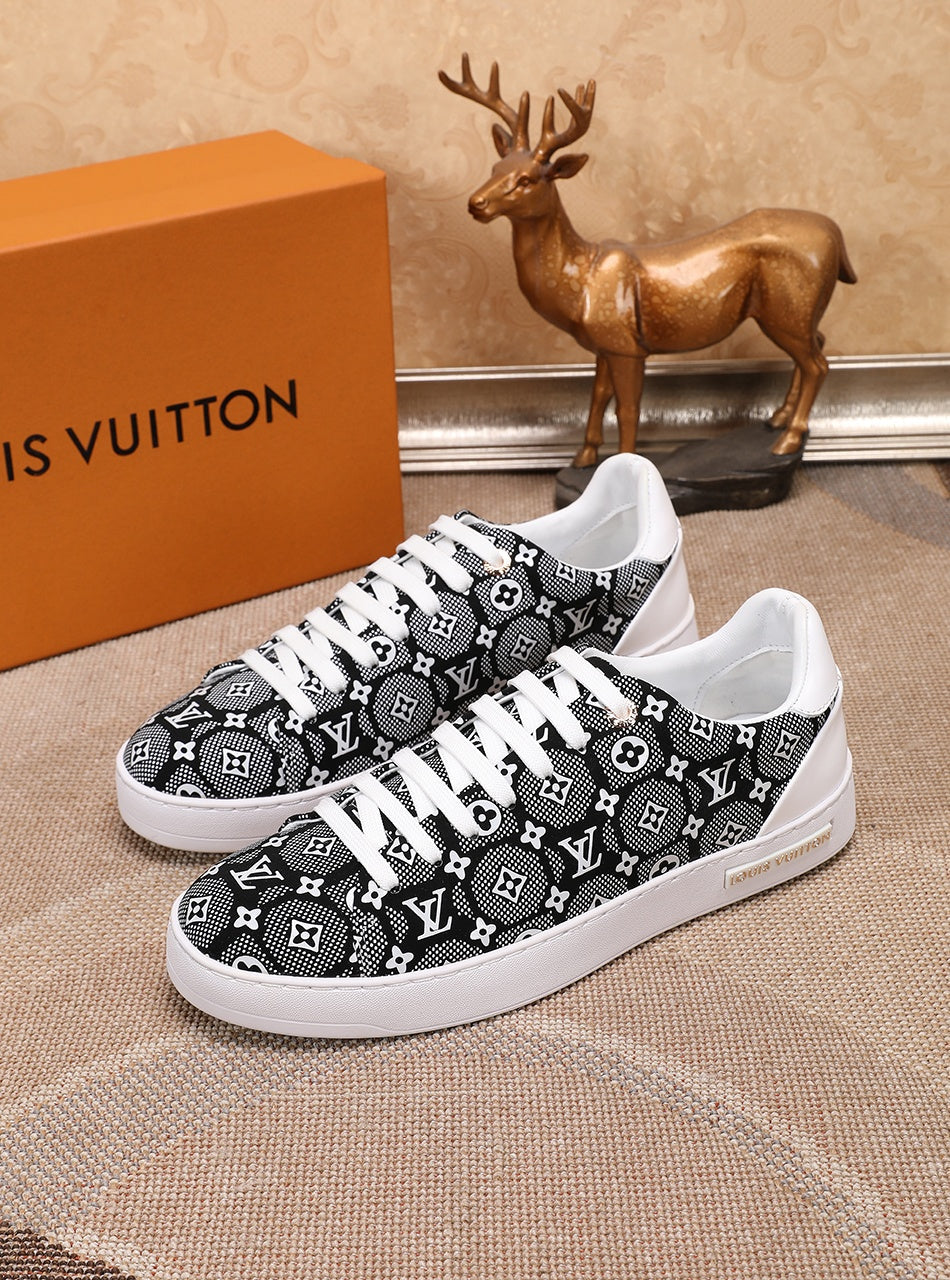 BL - LUV Time Out Black And White Sneaker