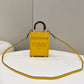 FI Sunshine Shopper Yellow Mini Bag For Woman 13cm/5in
