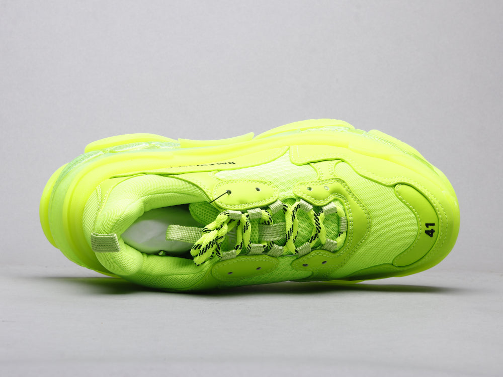 BL - Bla Air Cushion  Fluorescent Green Sneaker