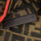FI Baguette Small Brown Fabric Orange Border Bag For Woman 18cm/7in