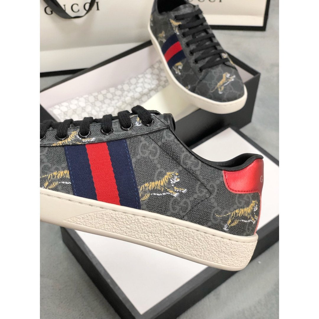 BL-GCI Ace Beige  Tiger Sneaker 079