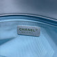 ChanelSmall Flap Bag Gold-Tone Metal Blue Bag For Women 16cm/6.2in