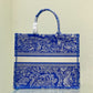 DI Large Book Tote Blue, For Women, Women’s Handbags 16.5in/42cm CD M1286ZRVJ_M808
