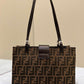 FI Baguette Tote Brown For Woman 11in/28cm