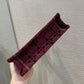 DI Mini Book Tote Red Embroidery Red For Women Women’s Handbag 9in/23cm CD