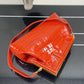 FI First Medium Orange Crocodile Bag For Woman 32.5cm/13in