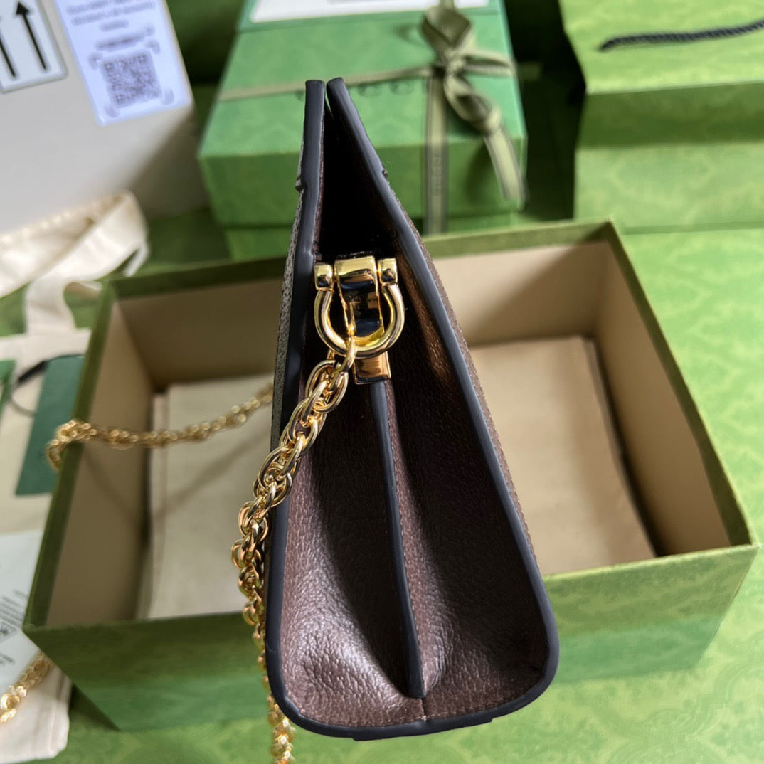 gg Ophidia Jumbo gg Small Shoulder Bag Brown For Women, Women’s Bags 10.2in/26cm gg ‎‎503877 UKMIG 2570