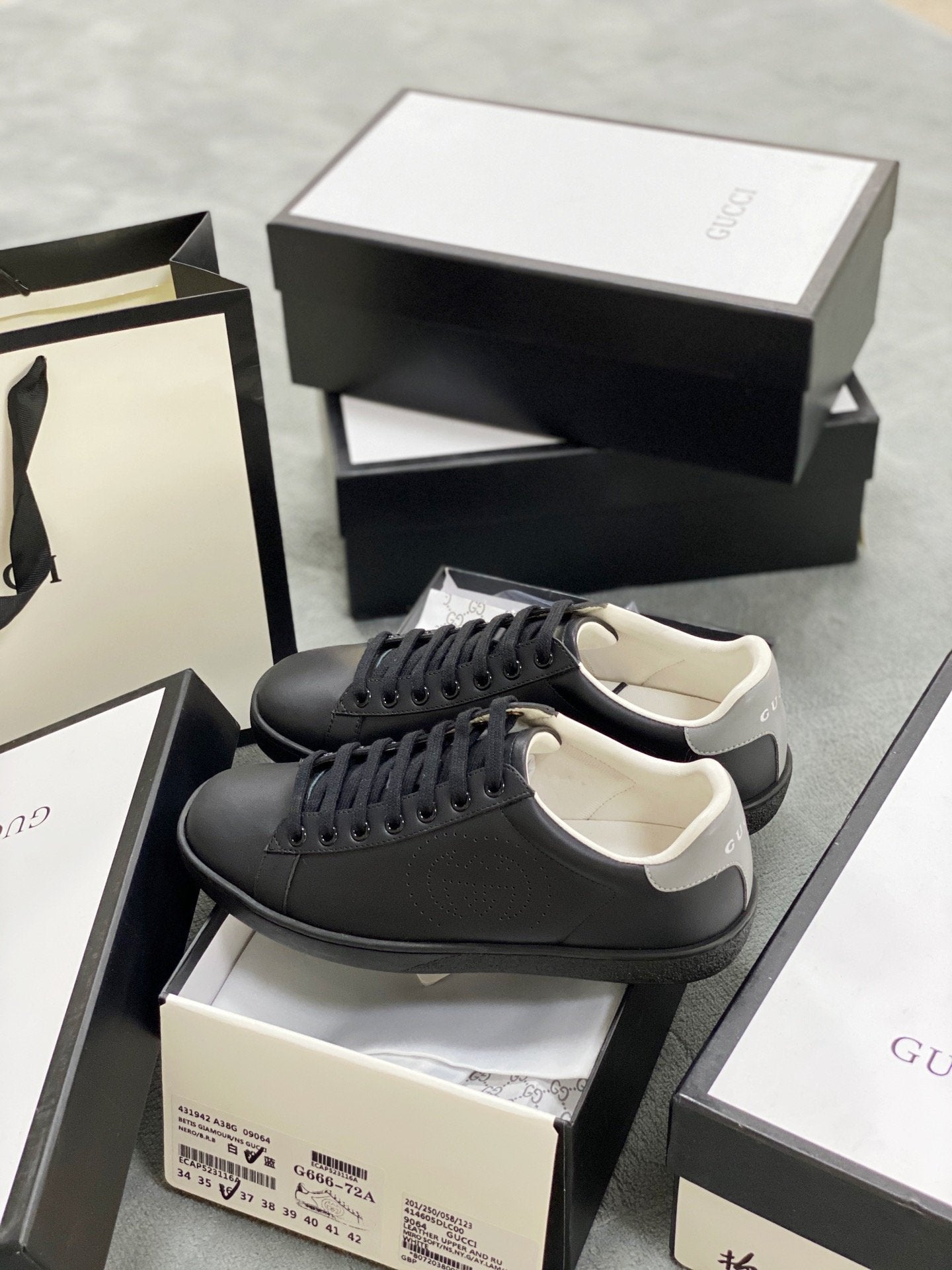BL-GCI Ace Black   Sneaker 075