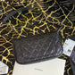 Chanel Classic Shoudlerbag Black For Women 9.8 in / 25 cm