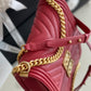 ChanelMedium Boy Handbag Red For Women 9.8in/25cm A67086