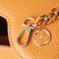 LV Capucines Mini Taurillon Jaune Sunbeam For Women,  Shoulder And Crossbody Bags 21cm/8.3in LV