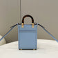 FI Sunshine Shopper Blue Mini Bag For Woman 13cm/5in