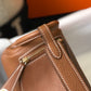 HM Lindy Mini Clemence Bag Brown For Women, Women’s Handbags, Shoulder And Crossbody Bags 7.5in/19cm