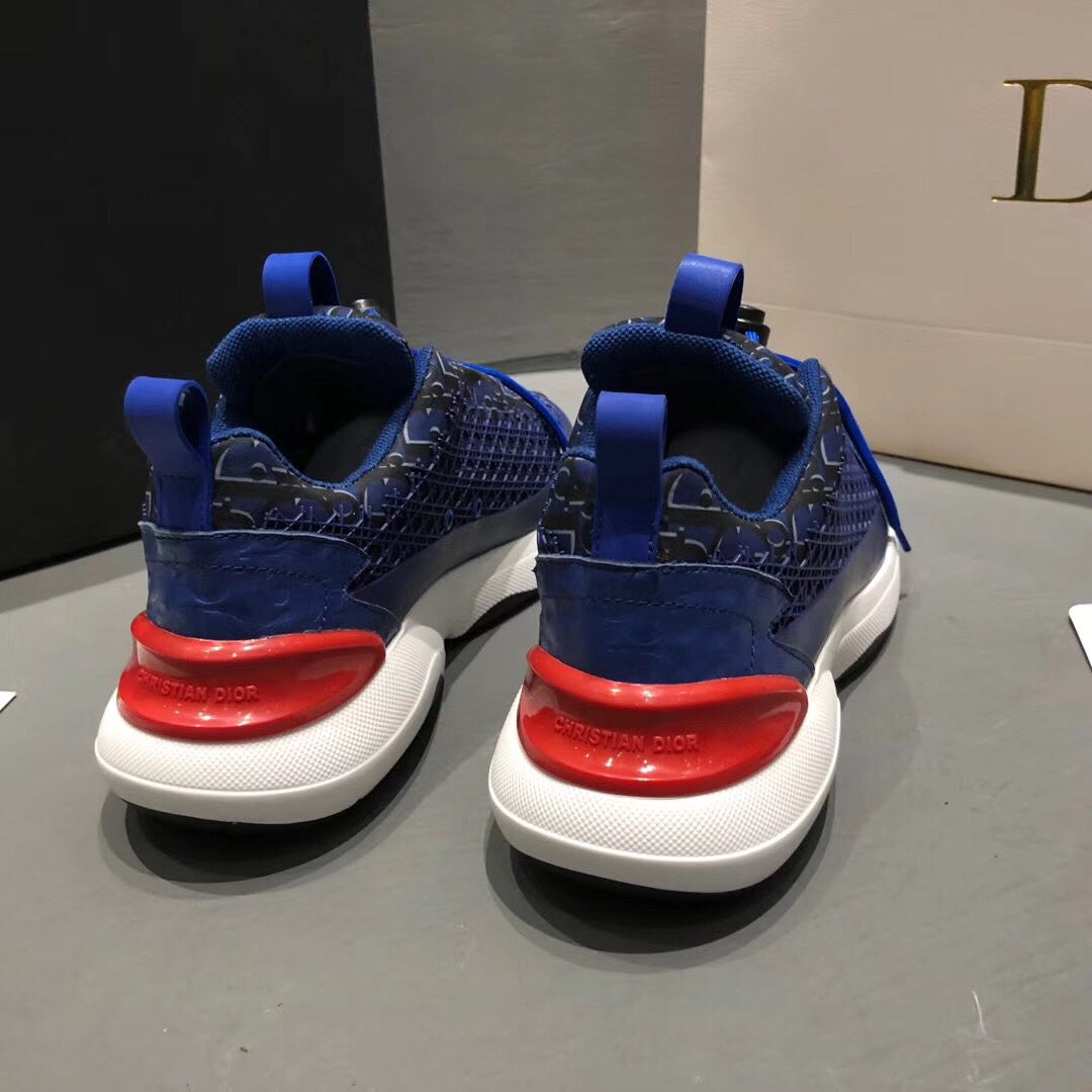BL - DIR B24 BLnogram Blue Black Sneaker