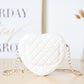 ChanelMini Heart Bag White For Women 7in/18cm AS3191 B07958 10601