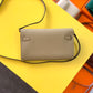 HM Kelly Classique To Go Wallet  21cm/8.3in Gold Toned Hardware For Women Cream