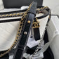 ChanelGabrielle Hobo Handbag White/Black For Women, Women’s Bags, Shoulder And Crossbody Bags 9.8in/25cm A93824 Y61477 C0200