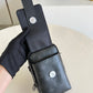 LV Double Phone Pouch Monogram Eclipse Reverse Canvas For Men, Bags, Crossbody Bags 7.1in/18cm LV M81321