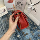 ChanelSmall Flap Bag With Top Handle Gold Hardware Red For Women, Women’s Handbags, Shoulder Bags 7.9in/20cm AS2059