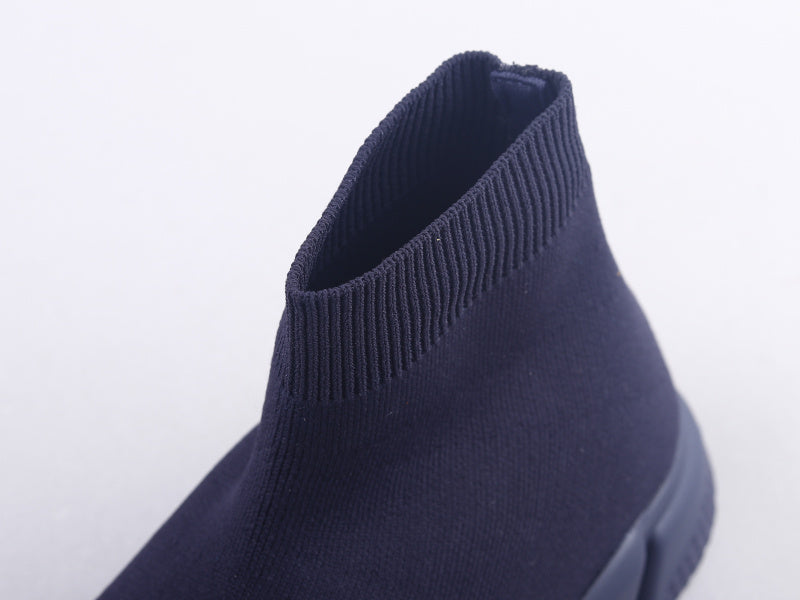 BL - Bla Socks And Shoes Pure Black Sneaker