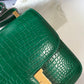 HM Mini Constance Bag Green For Women Gold Color Hardware 7.1in/18cm