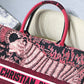 DI Large Book Tote Pink Multicolor, For Women, Women’s Handbags 16.5in/42cm CD