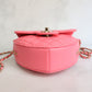 ChanelMini Heart Bag Coral PiNike For Women 7in/18cm AS3191 B07958 NH621