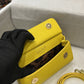 DG Small Sicily Bag In Dauphine Yellow For Women 7.5in/19cm DG