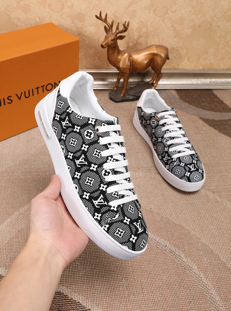 BL - LUV Time Out Black And White Sneaker