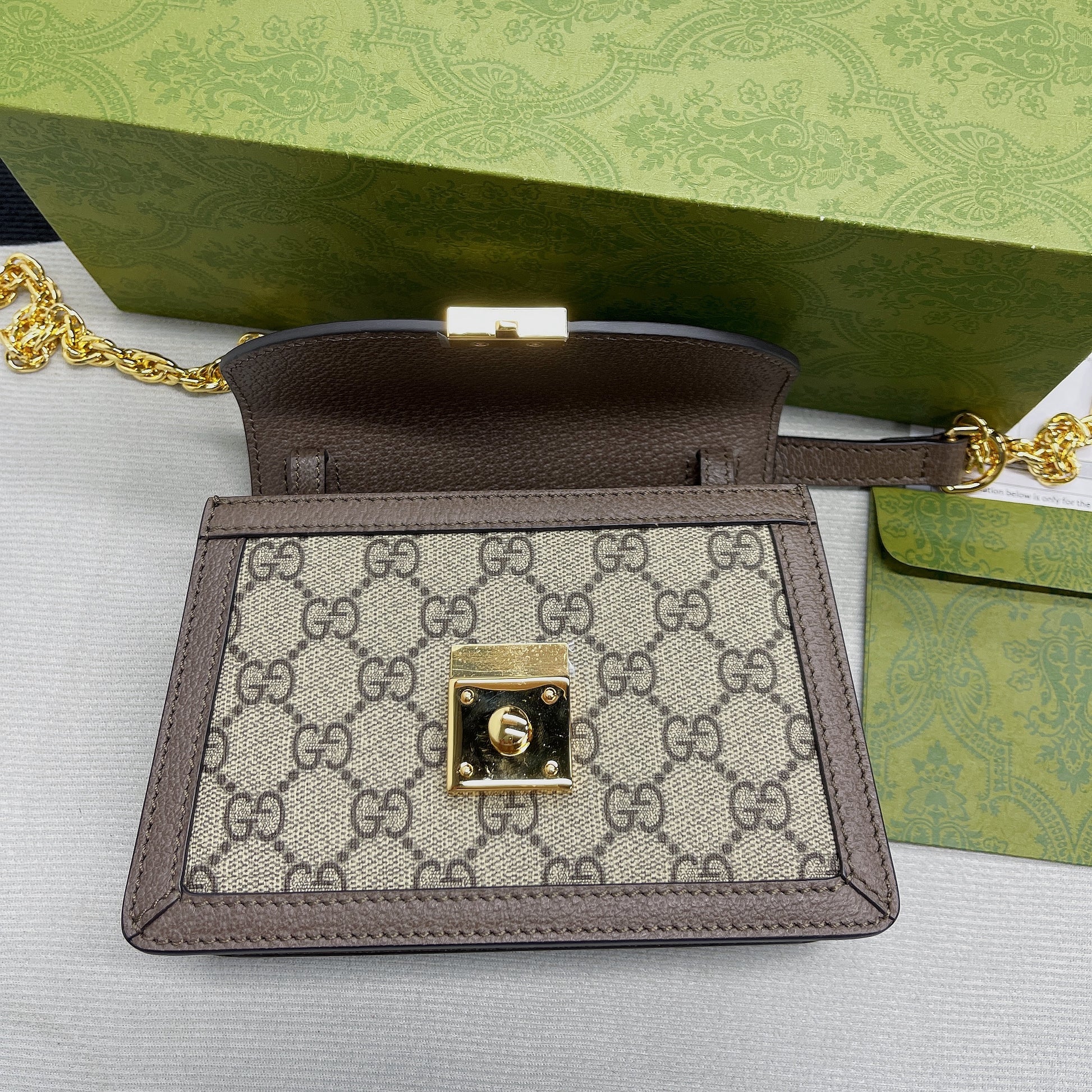 gg Ophidia gg Mini Shoulder Bag Beige For Women, Women’s Bags 6.9in/18cm gg 696180 96IWG 8745