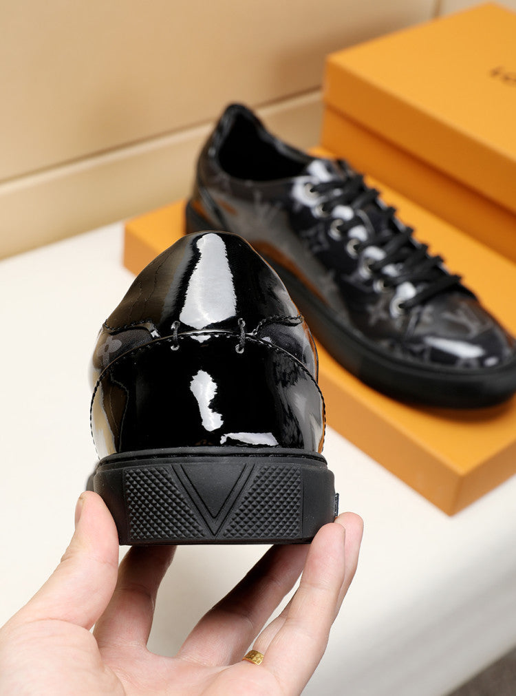 BL - LUV Low BLnogram Black Breathable Sneaker
