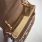 ChanelFront Logo Small Flap Bag Gold Hardware Creme For Women, Women’s Handbags, Shoulder Bags 8.2in/21cm AS1490