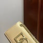 DG Polished 3.5 Phone Bag Gold For Women 7.3in/19cm DG