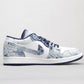 BL - AJ1 washed denim denim