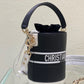 DI Small Vibe Bucket Bag Black, For Women, Women’s Handbags 5.5in/14cm CD M8703OOBR_M928