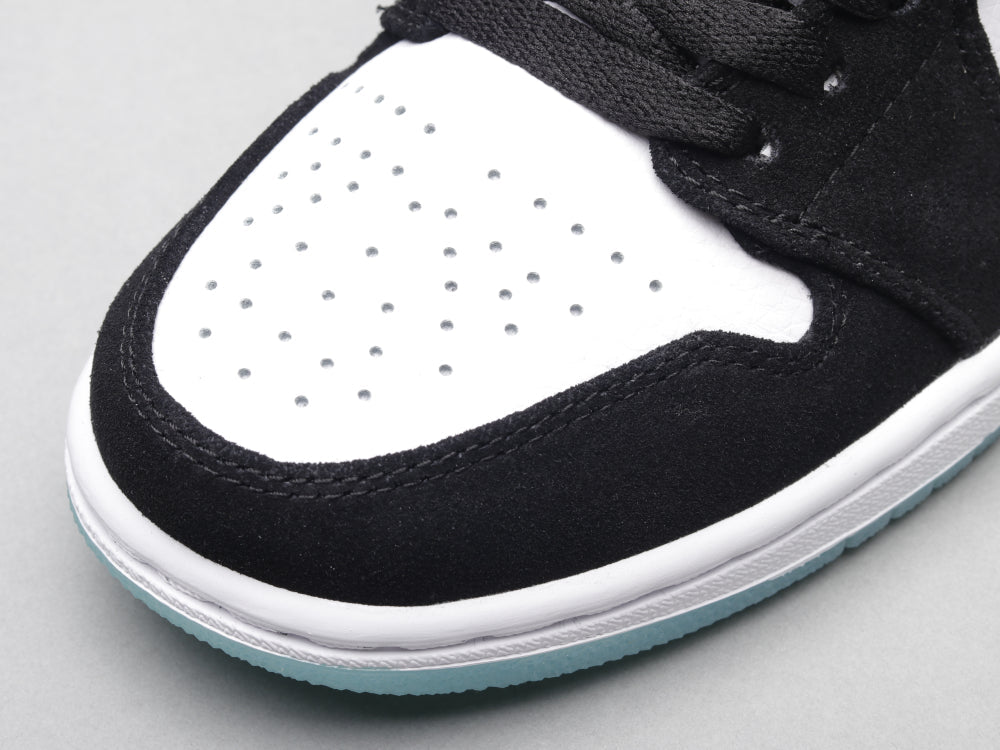 BL - AJ1 Black and Green toes