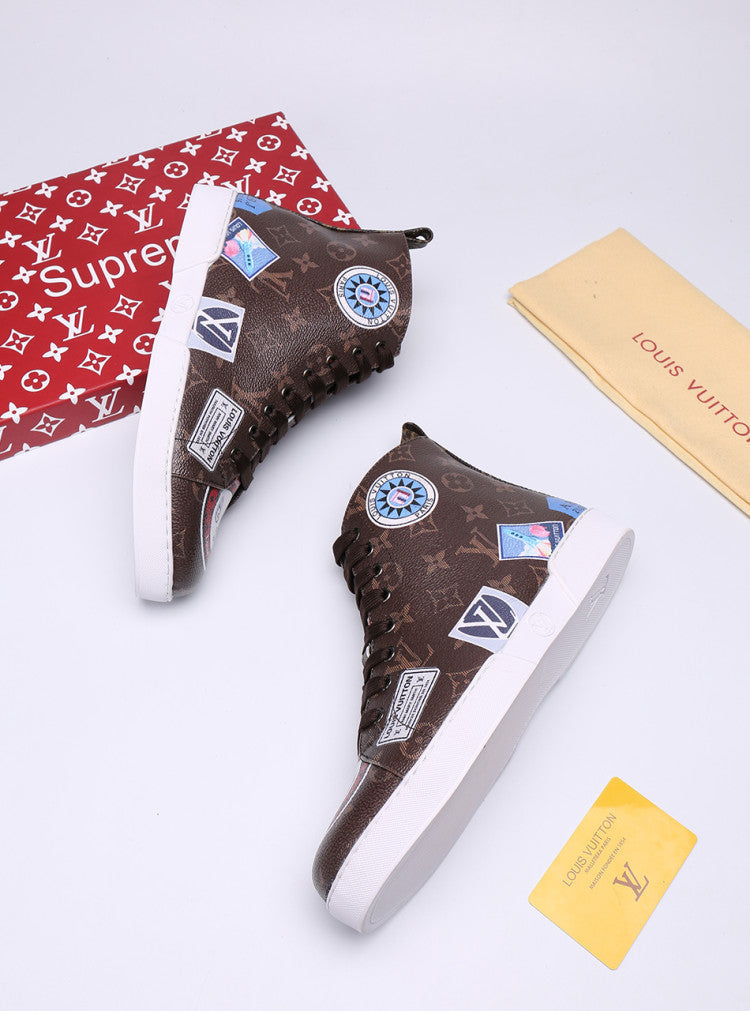 BL - LUV Stellar Trainer Boot Brown Sneaker