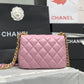 ChanelSmall Flap Bag Gold-Tone Metal PiNike Bag For Women 16cm/6.2in