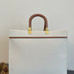 FI Sunshine Large Tote Bag Light Grey For Women, Women’s Handbags, Shoulder Bags 15.7in/40cm FF 8BH372